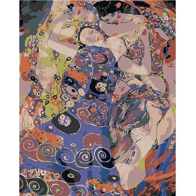 zuty Malování podle čísel Virgin Gustav Klimt 80 x 100 cm vypnuté plátno na rám