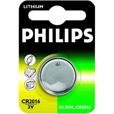 Philips литиева батерия тип копче 3.0V, 1-blister (20.0 x 1.6) (CR2016/01B)