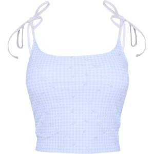 Jack Wills Горнище Jack Wills Women's Kickback Bikini Top - Blue Foral