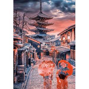 Clementoni - Puzzle Evening in Kyoto - 500 piese