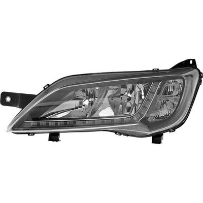 ACI FIAT DUCATO 14- predné svetlo H7 + H7 + LED na denné svietenie (el. ovládané + motorček) tmavé L