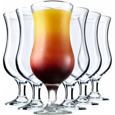 Kadax Poháre na vodu koktailové poháre bezfarebné 6 x 460 ml