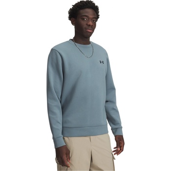 Under Armour Тениска Under Armour Men's Unstoppable Fleece Long-Sleeve T-Shirt - Jasper Blue
