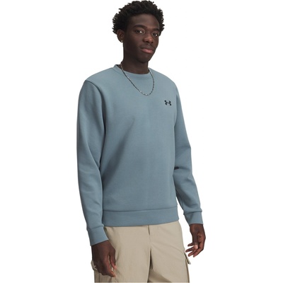 Under Armour Тениска Under Armour Men's Unstoppable Fleece Long-Sleeve T-Shirt - Jasper Blue