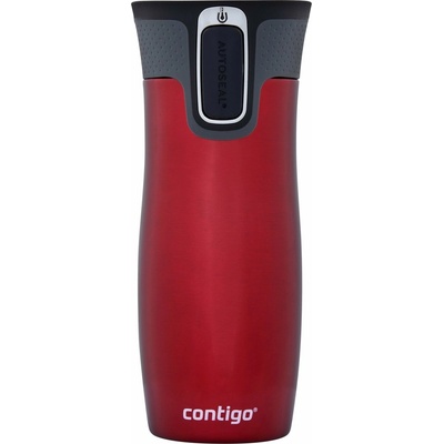 Contigo Termohrnek West Loop 470 ml Red