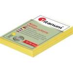 TITANUM Self-adhesive notebook 51x76mm 100K yellow