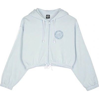 Santa Cruz mikina Check Outline Ringed Dot Zip Fresh Blue