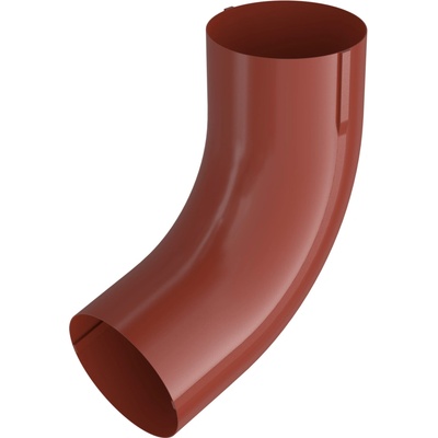 Bryza STAL Koleno na potrubie 90 mm tehlovočervené