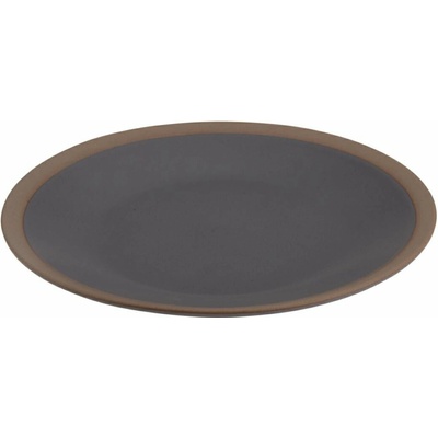 Siaki Collection Kameninový dezertní talíř Clay 18 cm hnědý