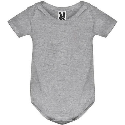 Roly Бебешко боди с къс ръкав- сиво honeyid38