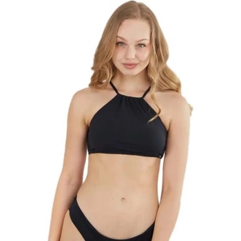 Fundango Hogg High Neck bikini top - Black (Black)