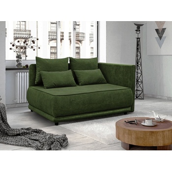 Разтегателен диван liami зелен, десен