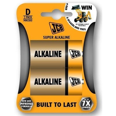 JCB Super Alkaline D 2ks JCB-LR20-2B