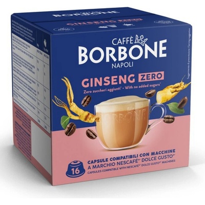 Caffé Borbone Ginseng ZERO kapsule do Dolce Gusto 16 ks