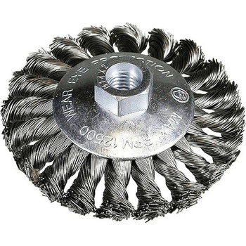 Image 1 of HiKOKI (Hitachi) Коносовидна усукана четка за ъглошлайф от стомана HiKOKI - ф 100x20 mm, M14, 0.5 mm (751317)