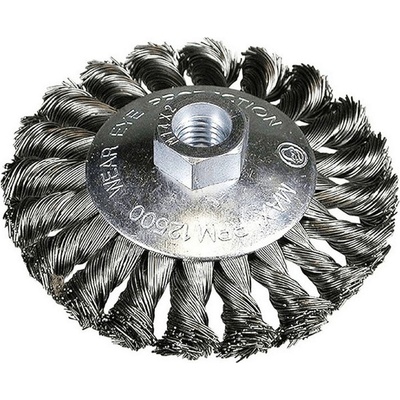 HiKOKI (Hitachi) Коносовидна усукана четка за ъглошлайф от стомана HiKOKI - ф 100x20 mm, M14, 0.5 mm (751317)