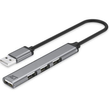 ACT 4-портов USB2.0 HUB Grey AC6225 (AC6225)