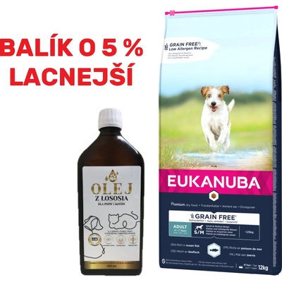 Eukanuba dog Adult Small & Medium Grain Free 12 kg