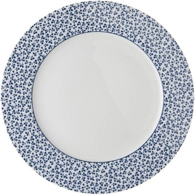 Laura Ashley Mělký talíř Floris blue 26 cm