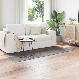 vidaXL Килим за вътрешно помещение GALATI Сиво 150 x 80 cm Полиестер (42022817)