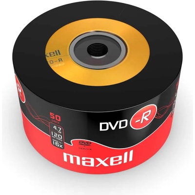 Maxell DVD-R, 50 броя, ML-DDVD-R4.7-50-SH (ML-DDVD-R4.7-50-SH)