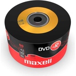 Maxell DVD-R, 50 броя, ML-DDVD-R4.7-50-SH (ML-DDVD-R4.7-50-SH)