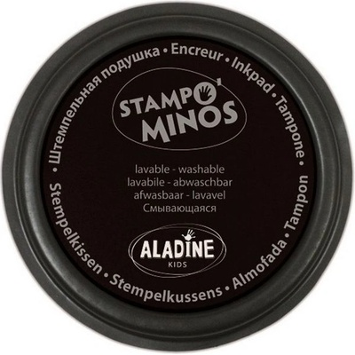 Aladine Razítkovací polštářek Stampo Colors černá – Zboží Mobilmania