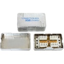 DATACOM Spojovací BOX STP CAT6 2* zářez. pole Silver