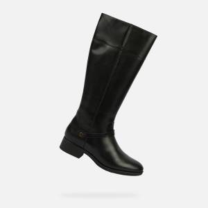 GEOX Черни дамски ботуши Geox Felicity Geox | Cheren | ЖЕНИ | 36 1/2