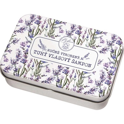 Bohemia Gifts Tuhý šampon v plechovém obalu Levandule 80 g