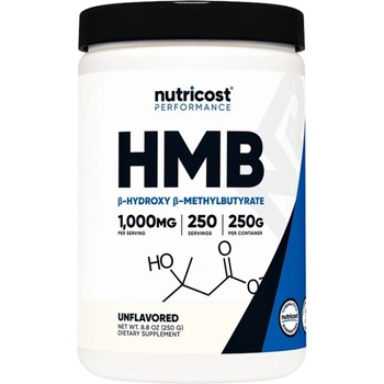 Image 1 of Nutricost HMB 1000 mg [250 грама]