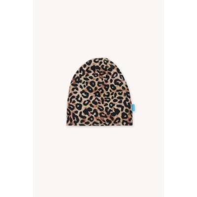 Merino čiapka tenká detská leopard