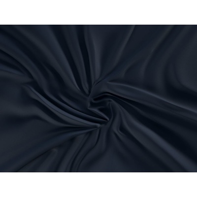 Kvalitex satén prostěradlo Luxury Collection tmavě modré 200x200