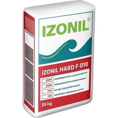 TRUMF sanace IZONIL HARD F-010 – Jemná vodonepropustná sanační omítka – Sleviste.cz