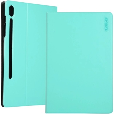 Enkay LEATHER Zaklápací obal pre Samsung Galaxy Tab S6 T860 / T865 102146 mentolový