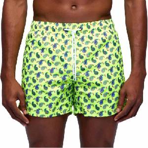 Sundek Бански гащета Sundek Crazy paisley swimming shorts - Green (Wow)