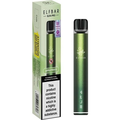 Elf Bar Elfa 600 Apple Peach 20 mg 600 poťahov 1 ks