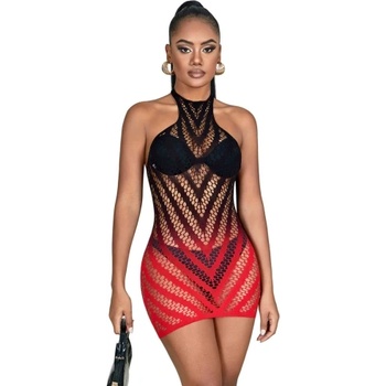 Q-Lingerie Омбре мрежеста рокля Paris Hollywood