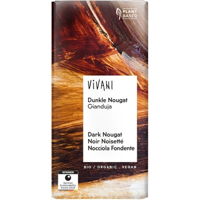 Vivani Bio hořká nugátová 80 g