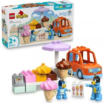 LEGO® DUPLO® Bluey - Ice Cream Trip with Bluey (10458)