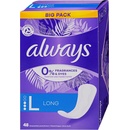Always Daily Protect Long slipové vložky bez parfumácie 48 ks