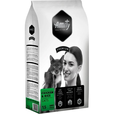 Amity Premium Amity CATS Premium Chicken and Rice 1,5 kg