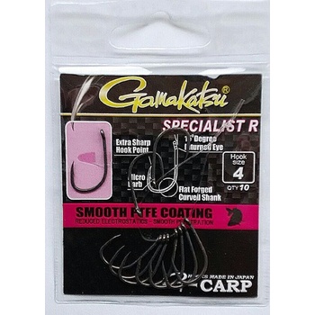 Gamakatsu G-Carp Specialist R vel.4 10 ks
