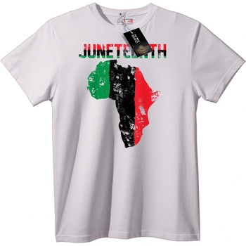 NOONEBRAND Тениска Juneteenth Африка - L, White