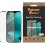 Panzer Стъклен протектор PanzerGlass за Apple iPhone 14 Plus/ 13 Pro Max, UWF, Antibacterial - Черен