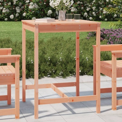 vidaXL Градинска маса, 82, 5x82, 5x110 см, дугласко дърво масив (824086)