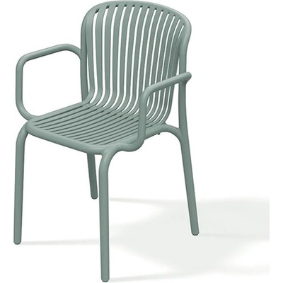 Prosperplast Zahradní židle s područkami Brene, italská zelená