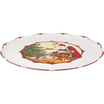 Villeroy & Boch Tortový tanier Mikuláš rozdáva darčeky Toy's Fantasy, 42,8 cm