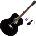 Pasadena PJ-300 Basic SET Black Джъмбо китара