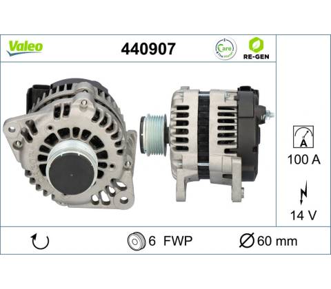Alternátor VALEO 440907
